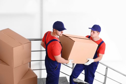Van move support for flats and commercial premises in Barking