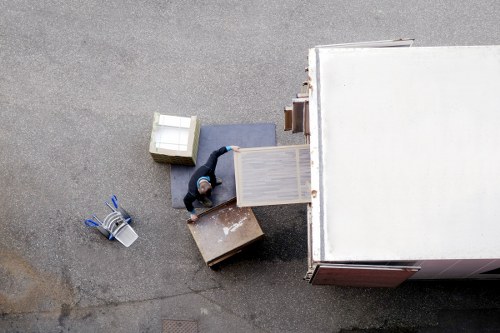 Man and van vehicle ready for a local move in Barking