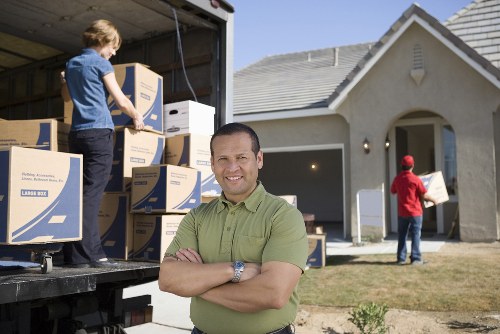 Local moving team handling furniture transport in Barking