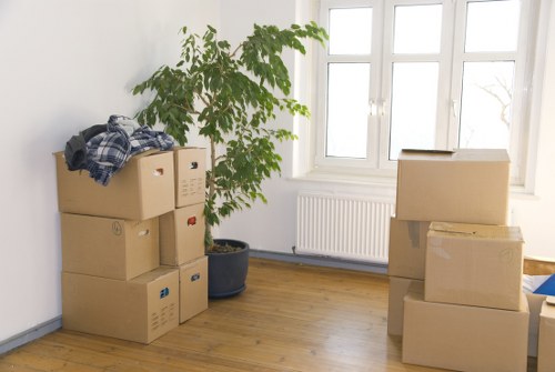Office removals team planning a business relocation in Barking