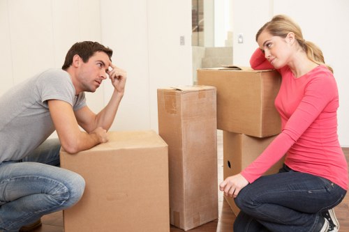 Local house movers handling a family home relocation in Barking