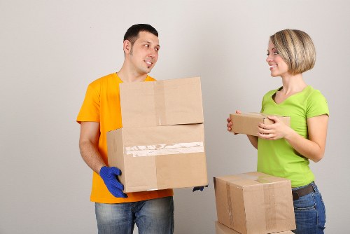 Loading furniture for a Barking house or flat move